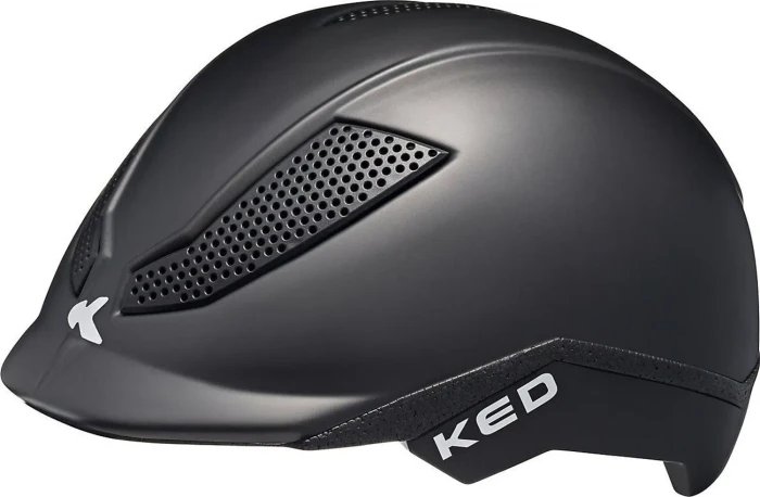 KED Pina Kinderhelm black matt