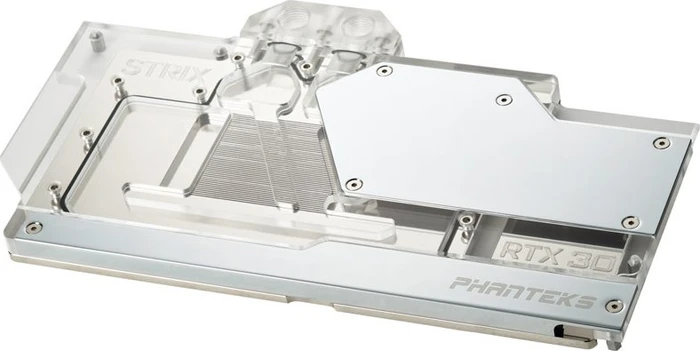 Phanteks Glacier G30 Strix chrome, mit Backplate