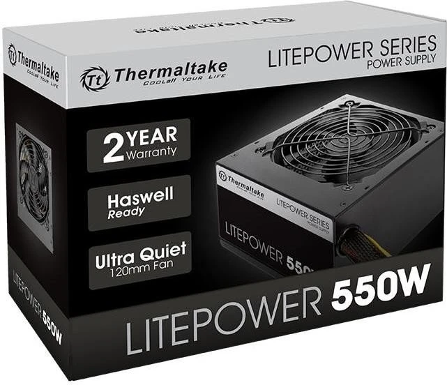 Thermaltake Litepower 2 230V 550W, ATX 2.3