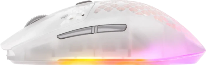 SteelSeries Aerox 3 Wireless Gen 2 Ghost, weiß/transparent, USB/Bluetooth