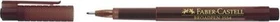 Faber-Castell Broadpen 1554 Faserschreiber 0.8mm dunkelbraun