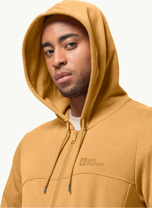 Jack Wolfskin Waldsee Hooded Jacke honey yellow (Herren)