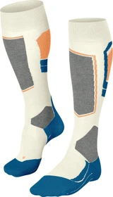 Falke SK4 Skisocken offwhite/neon red (Damen)
