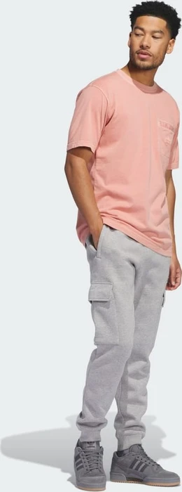 adidas Trefoil Essentials + Dye Pocket T-Shirt kurzarm wonder clay (Herren)