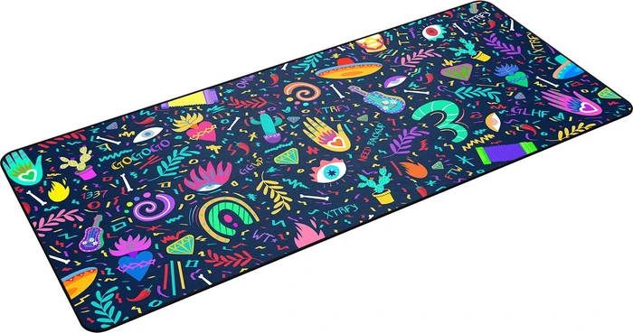 Cherry Xtrfy GP5 Fiesta XL Gaming Mauspad, 920x400mm, Graffiti-Motiv