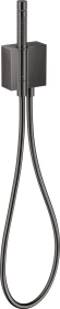 Hansgrohe Axor Edge Brausearmatur mit 2jet Stabhandbrause polished black chrome