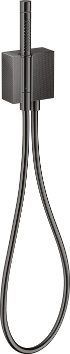 Hansgrohe Axor Edge Brausearmatur mit 2jet Stabhandbrause polished black chrome