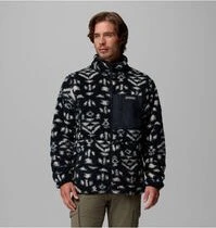 Columbia Winter Pass Reversible Sherpa Fleece Funktionsjacke black geostripe tonal/black (Herren)