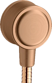 Hansgrohe Axor Montreux Wandanschluss mit Rückflussverhinderer brushed bronze