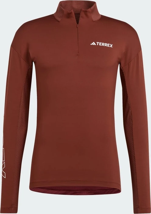 adidas Terrex Xperior Funktionsshirt langarm shadow red (Herren)