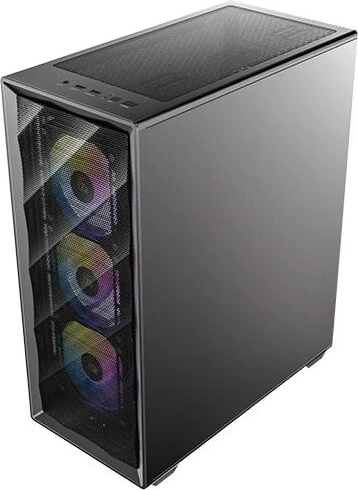 Antec AX85 ARGB, schwarz, Glasfenster