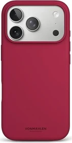 Vonmählen Soft Silicone Case für Apple iPhone 17 Pro dark red