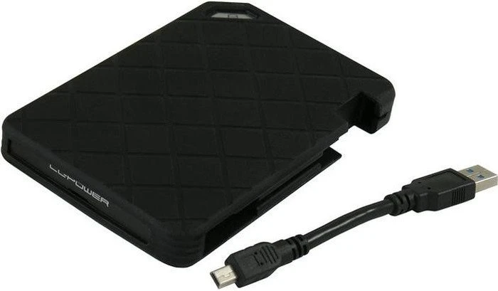LC-Power LC-25U3-Shockproof, schwarz, USB 3.0 Micro-B
