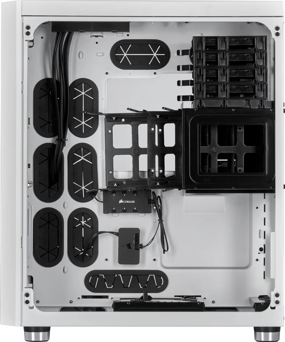 Corsair Crystal Series 680X RGB, weiß, Glasfenster