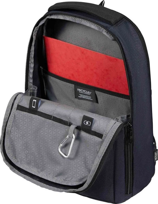 Samsonite Roader, Backpack S, 15.6" Notebook-Rucksack, 42cm, 17l, Dark Blue