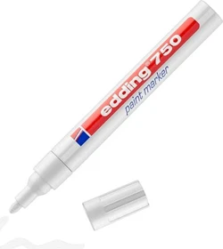 edding 750 Lackmarker weiß