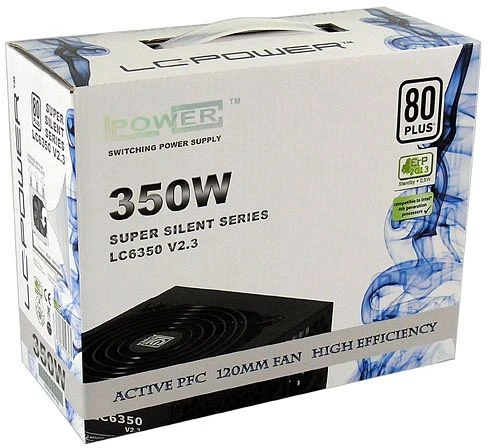LC-Power LC6350 V2.3 Super Silent 350W, ATX 2.3