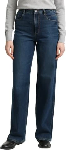 Tom Tailor Madina Wide Jeans used mid stone blue denim (Damen)