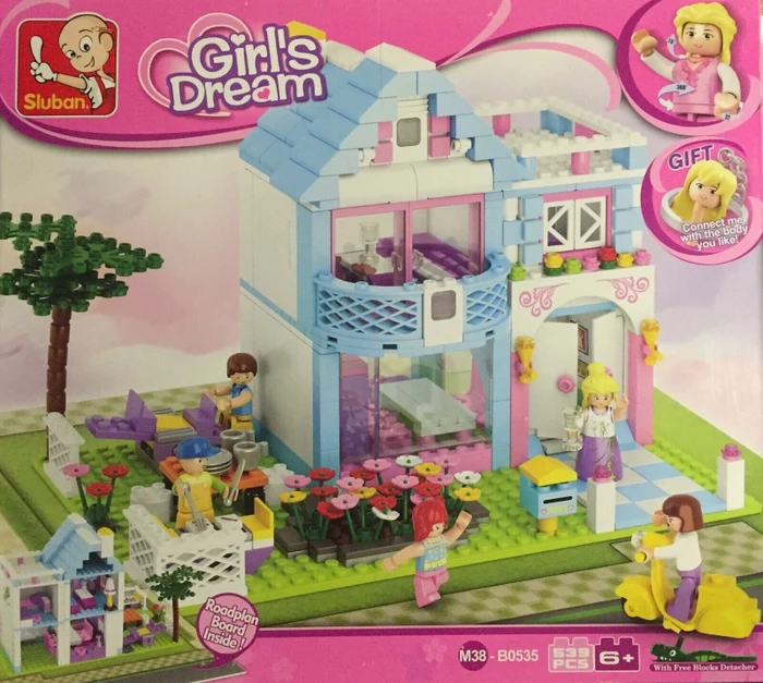 Sluban Girl's Dream Familienhaus