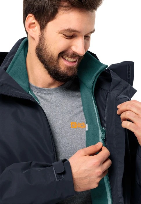 Jack Wolfskin Winterstein FZ Funktionsjacke emerald (Herren)