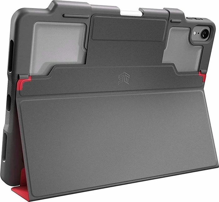 STM Dux Plus rot/transparent, iPad Pro 12.9" 3rd gen