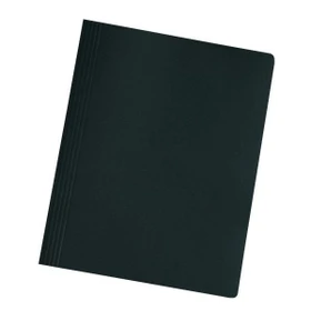 Herlitz Intensiv Schnellhefter Karton, A4, schwarz