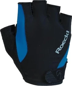 Roeckl Basel Fahrradhandschuhe schwarz/blau