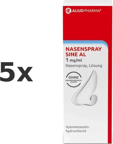 Aliud Nasenspray AL sine 1mg/ml, 15ml