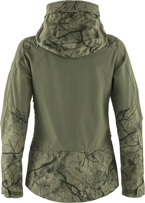 Fjällräven Keb Funktionsjacke green camo/laurel green (Damen)