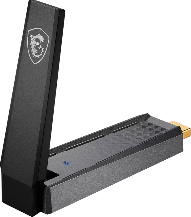 MSI WiFi USB Adapter, AX1800, 2.4GHz/5GHz WLAN, USB-A 3.0 [Stecker]