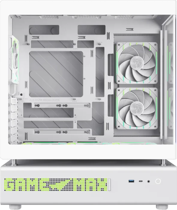 GameMax N90 White, Glasfenster