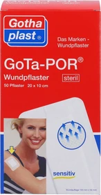 Gothaplast GoTa-POR steril, 10 x 20cm, 50 Stück