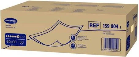 Hartmann MoliCare Bed Mat Eco 7 Tropfen Bettschutzeinlage, 60x90cm, 50 Stück