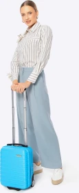 Wittchen Groove Line Trolley 40cm blau