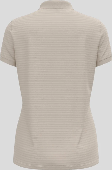 Odlo Ascent Natural Poloshirt kurzarm silver cloud (Damen)