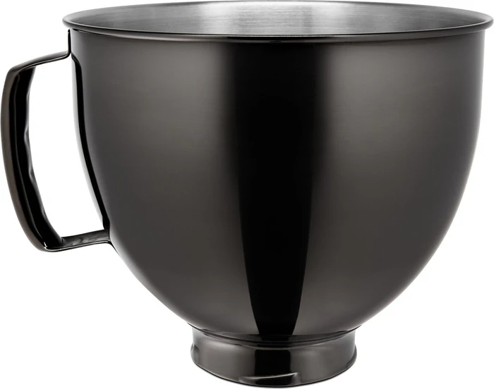 KitchenAid 5KSM5SSBRB Edelstahlschüssel 4.8l radiant black