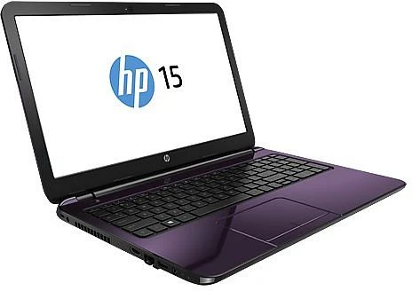 HP Laptop 15-r110na, violett, Pentium N3540, 4GB RAM, 1TB HDD, UK