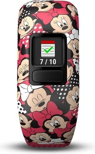 Garmin vivofit jr. 2 Disney Minnie Mouse Aktivitäts-Tracker elastisch