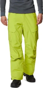 Columbia Powder Stash Skihose lang bright chartreuse (Herren)