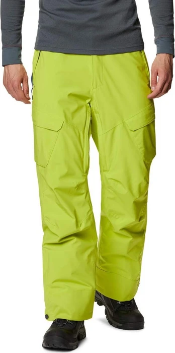 Columbia Powder Stash Skihose lang bright chartreuse (Herren)