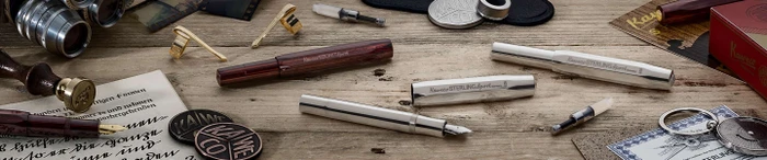 Kaweco EBONIT Sport - 140 Jahre Limited Edition braun/schwarz, rechte Hand, mittel, Faltschachtel