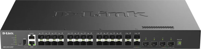 D-Link DXS-3410 Rackmount 10G Managed Switch, 28x SFP+, 4x SFP28