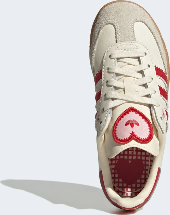 adidas Samba OG cream white/better scarlet/gum (Junior)
