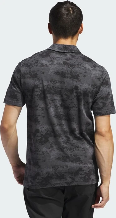 adidas Go-To Printed Mesh Poloshirt kurzarm schwarz (Herren)