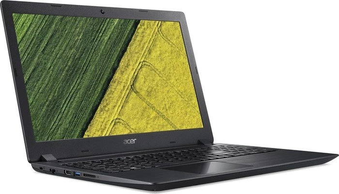 Acer Aspire 3 A315-51-37QQ, schwarz, Core i3-6006U, 8GB RAM, 256GB SSD, DE