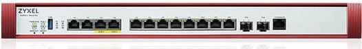 Zyxel ZyWALL USG FLEX 700H UTM Rackmount Firewall, 12x RJ-45, 2x SFP+, 30W PoE+, Service Bundle, 1 Jahr