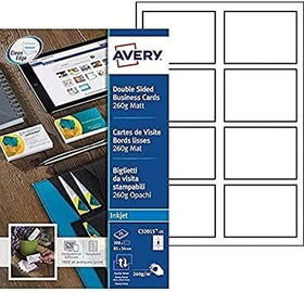 Avery-Zweckform Premium Visitenkarten, 260g, 25 Blatt
