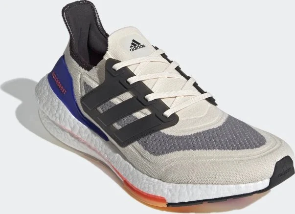 adidas Ultraboost 21 wonder white/carbon/solar red (Herren)