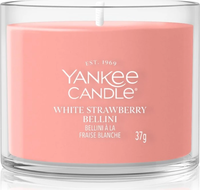 YANKEE CANDLE Signature White Strawberry Bellini 37 g