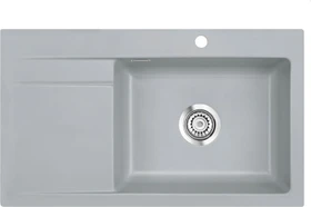 systemceram Stema 86 SL Einbau Becken rechts titan